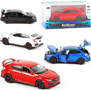 Машина металлопластик LF - 85358 (72) "Авто Експерт", 4 цвета, 1:32, свет, звук, инерция, открываются двери, багажник, капот, в коробке