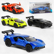 Машинка MG - 03370 (120/2) "Авто Експерт", 4 види, металопластик, 1:36, звук, світло, інерція, відчиняються двері, в коробці ВИДАЄТЬСЯ МІКС ВИДІВ