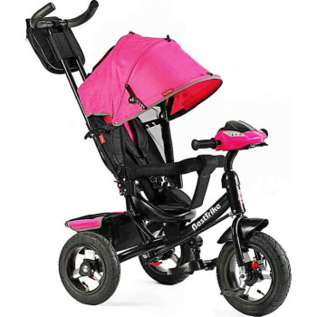 Велосипед 3390 - 33-908 Best Trike (1) НАДУВНІ КОЛЕСА d=29см. переднє, d = 26см. задні, ФАРА З USB, пульт