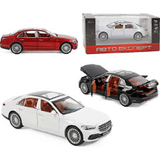 Машина TX 55070 (48/2) "Авто Експерт", 3 види, металопластик, масштаб 1:22, світло, звук, інерція, відчиняються двері, багажник, в коробці,МІКС