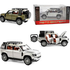 Джип RS-59023 (36) "Авто Експерт", 2 кольори, металопластик, масштаб 1:22, світло, звук, інерція, відчиняються двері, багажник та капот, в коробці