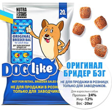 Dog Like Original Бридер корм для собак 20кг