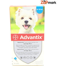 Адвантикс (Advantix) капли от блох и клещей для собак 4 - 10кг