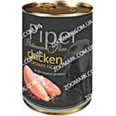 DN Piper Platinum Dog с курицей и рисом 400 гр