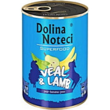 Dolina Noteci Premium Superfood консервы для собак 400г теленок и ягнененок