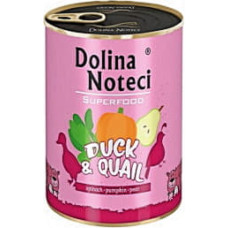 Dolina Noteci Premium Superfood консервы для собак 800г утка и перепелка
