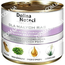 Dolina Noteci Premium Dog кролик, фасоль, рис для мелких пород 185 г