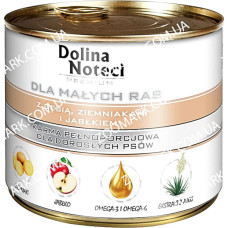 Dolina Noteci Premium Dog гусь, картофель, яблоки для мелких пород 185 г