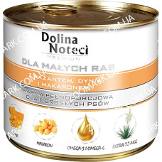 Dolina Noteci Premium Dog фазан, тыква, макароны для мелких пород 185 г