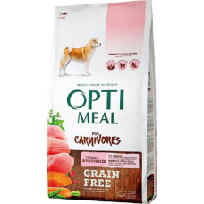 Optimeal для взрослых собак всех пород с индейкой и овощами 1,5кг 1,5кг