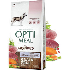 Optimeal для взрослых собак всех пород с уткой и овощами 1,5кг