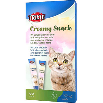 Creamy Snacks кремовое лакомство для кошек, Трикси 42719 Лакомство для кошек Creamy Snacks 42719