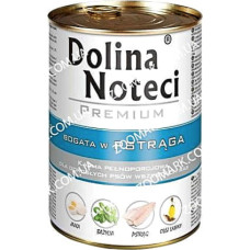 Dolina Noteci Premium Dog с форелью 400 гр