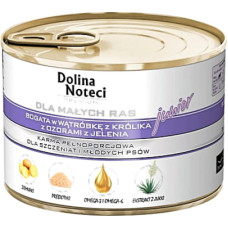 Dolina Noteci Premium Dog печень кролика и олений язык для щенков и юниоров мелких пород 185 г
