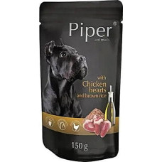 Dolina Notice Piper Dog куриное сердце и коричневый рис 150г