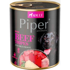 DN Piper Dog Кон-ва с говяжьим рубцом и свеклой 400 гр.