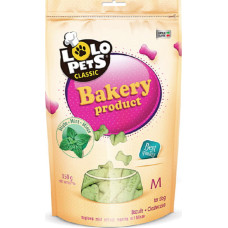 Lolopets косточки мятные Бисквит для собак M 350 г.