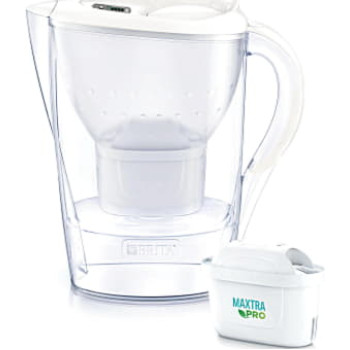 Фильтр-кувшин Brita Marella XL Memo MXPro 3.5л (2л води) з фільтр-картриджем 3шт, білий (1052782)