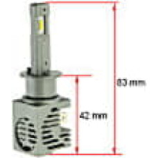 Світлодіодні лампи H1 Pulso M4 LED-CREE/9-32v/2x25w/4500Lm/6000K
