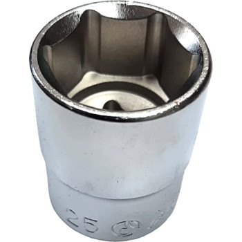 Головка торцева 1/2" 6-гр. 25мм HANS / Toptul
