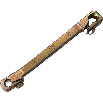 Ключ розрізний с зажимом посилений 8x10mm ПР-0810В