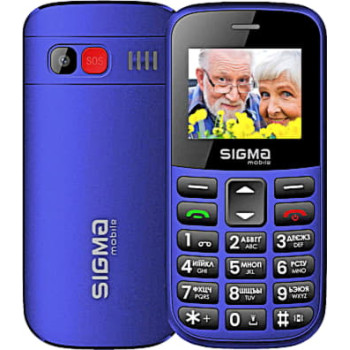 Мобильный телефон Sigma Comfort 50 EASY TYPE-C Blue (4827798585238)