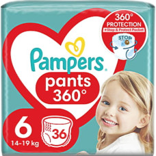 Подгузники Pampers трусики Pants Giant Размер 6 (15+ кг) 36 шт. (8006540069028)