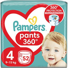 Подгузники Pampers трусики Maxi Pants Размер 4 (9-15 кг) 52 шт (8006540069264)