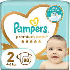 Подгузники Pampers Premium Care Розмір 2 (4-8 кг) 88 шт (8006540857717)