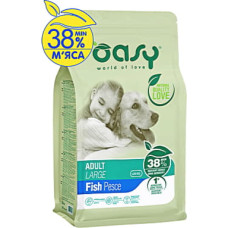 Сухой корм для собак OASY LIFESTAGE Adult Large рыба 12 кг (8054329510179)