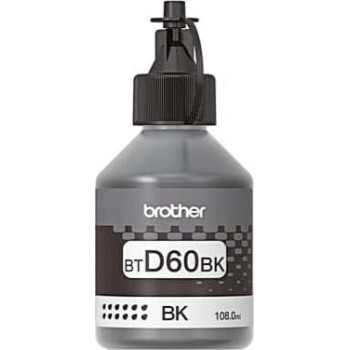 Контейнер с чернилами Brother BT-D60BK 108ml (BTD60Bk)