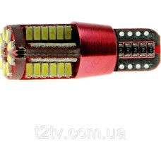 Лампочка без цок.Т10-047 57LED CAN 3014-57 12-24 V MJ (741Lumen)