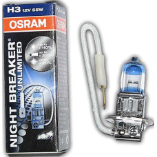 Галогенка H3 OSRAM 12V 55W +110% 64151 NBU Unlimited (компл.)