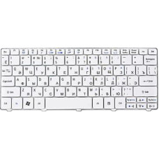 Клавиатура ноутбука Acer Aspire One 521/eMachines 350 белый, без фрейма (KB312641)