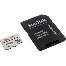 SanDisk 64GB microSDXC C10 W20MB/s High Endurance Video Monitoring