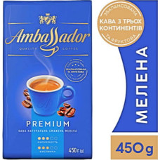 Кофе Ambassador молотая 450г вак.уп. 