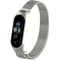 Ремешок для фитнес браслета Armorstandart Milanese Magnetic Band 503 для Xiaomi Mi Band 6/5 Silver 