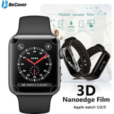 Пленка защитная BeCover Full Cover для Apple Watch Series 3/4 42mm/44mm 