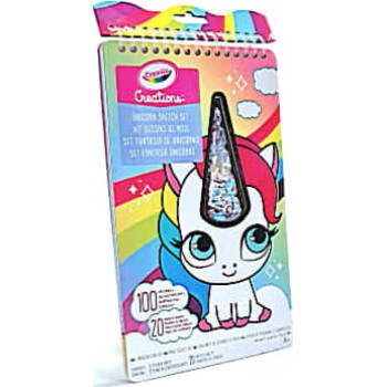 Набор для творчества Crayola Creations Раскраска Единорог с наклейками