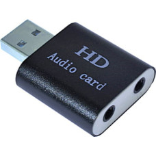 Звуковая плата Dynamode USB-SOUND7-ALU black