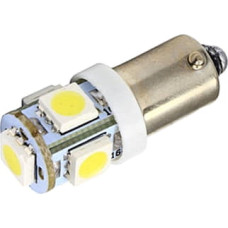 2x LED BA9S T4W лампа в автомобиль, 4+1 SMD