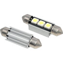 LED C5W C10W CANBUS 36мм лампа с обманкой, 3 SMD