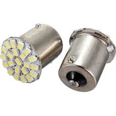 2x LED 1156 BA15S P21W лампа в автомобиль, 22 SMD