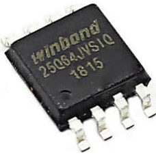 Чип W25Q64 W25Q64JVSIQ SOP8, 64Мб Flash SPI