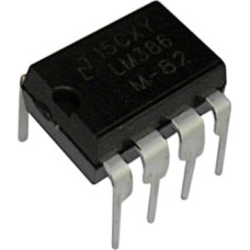 Чип LM386N LM386 DIP8, Низковольтный аудиоусилитель