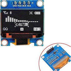 OLED дисплей графический SSD1306 I2C 4p 0.96" 128x64 Arduino, белый