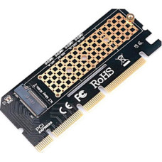 Адаптер M.2 SSD NVMe M-key к PCI-E 3.0 16x 8x 4x