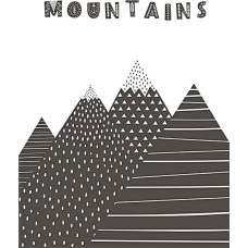 Постер Mountains 30х40 см