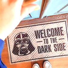 Дверний килимок Welcome to the dark side