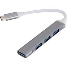 Разветвитель hub TYPE-C USB 3.0 хаб 4 порта